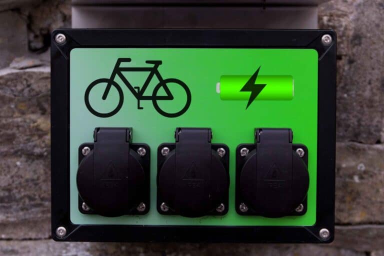 Electric Bike Charging Station