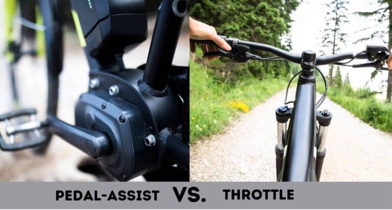pedal assist vs throttle