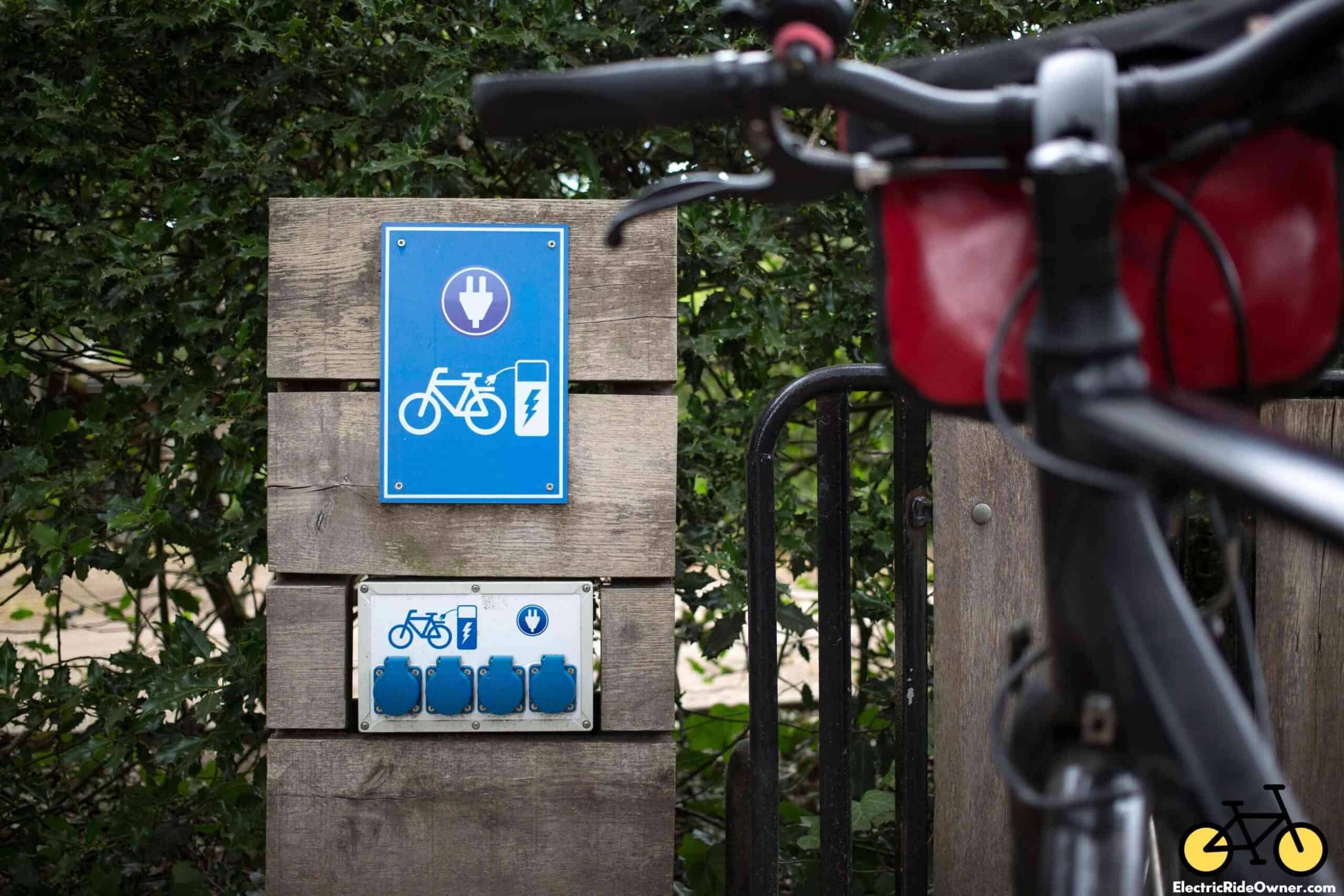 eBike charging station