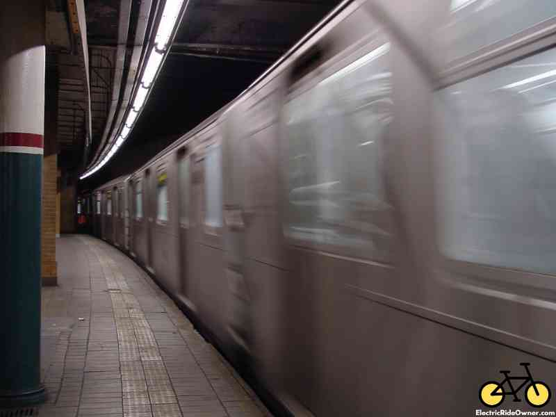 MTA subway train