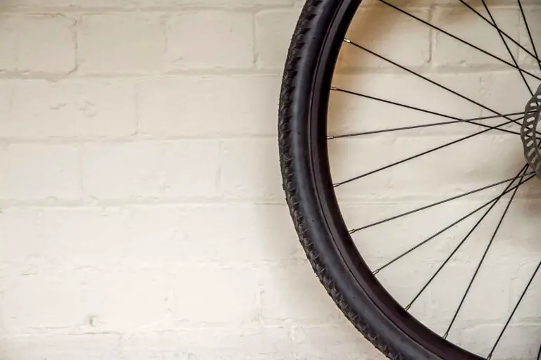 a bike wheel