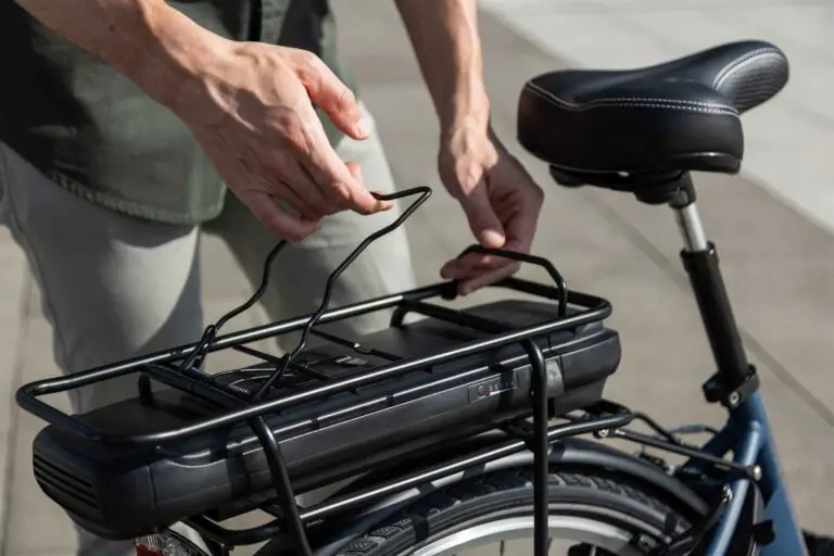 an e-bike battery