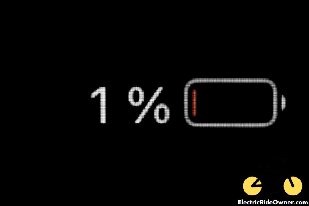 1% battery charge